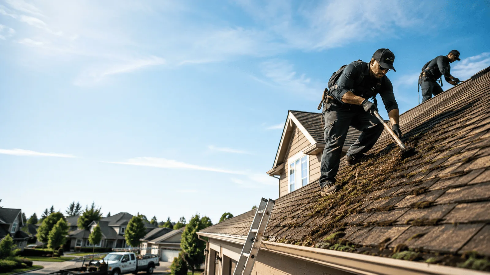 Roof Moss Removal in Sunfield, MI near me
